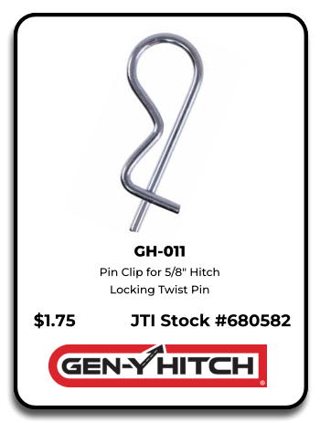Gen-Y GH-011 Locking Twist Pin Clip for 5/8" hitch in Bedford, OH near Cleveland