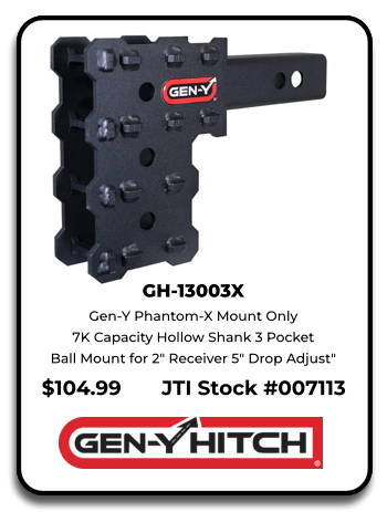 Gen-Y GH-13003X Phantom-X Mount Only 7k Capacity 5" Drop in Ohio